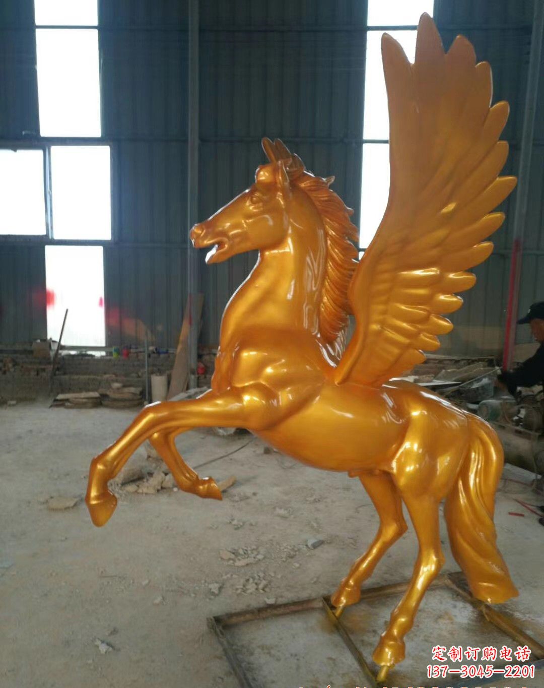 信阳飞马铜雕——精美的马雕塑