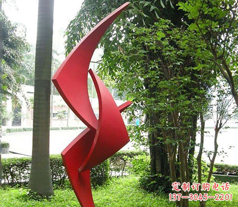 信阳高端不锈钢风车雕塑
