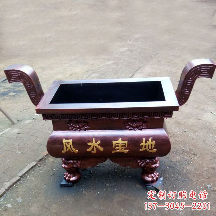 信阳精美香炉铜雕