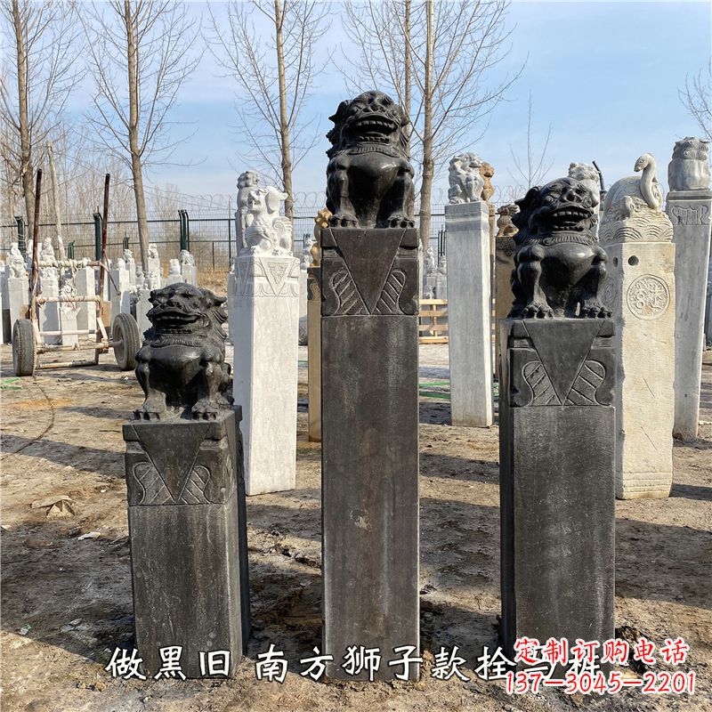 信阳高品质拴马桩雕塑