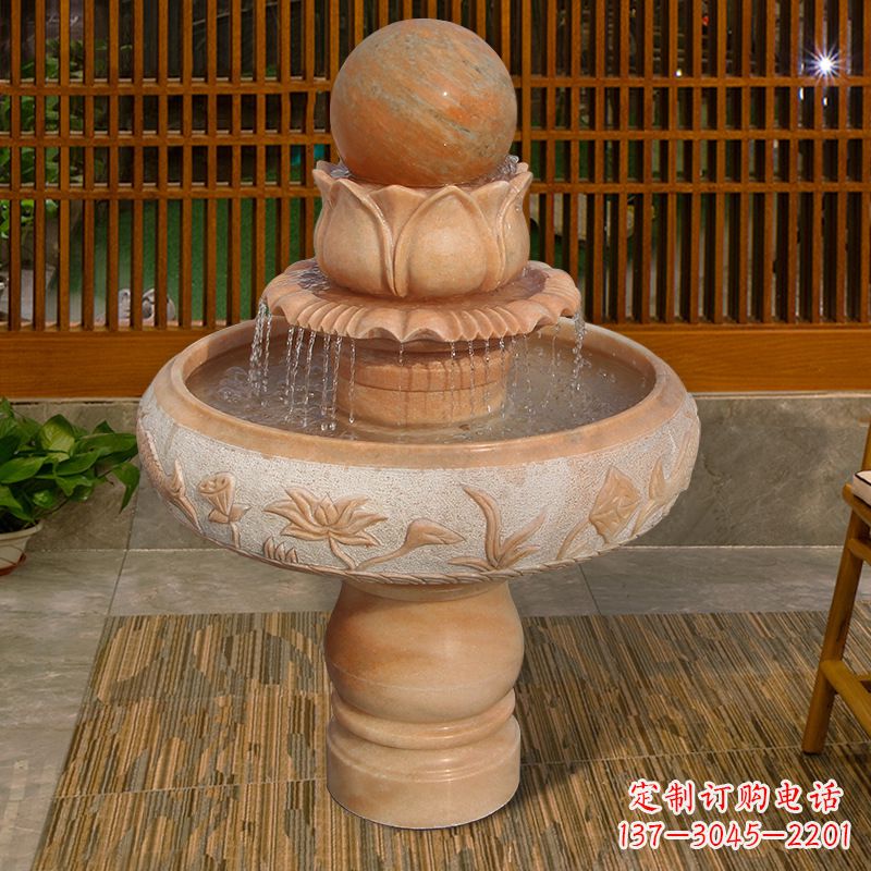 信阳领雕塑涪陵悬浮风水球雕塑