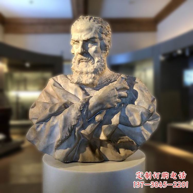 信阳伽利略头像雕塑--精致定制