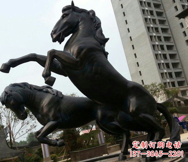 信阳高雅实木动物雕塑