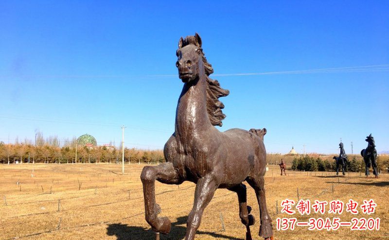 信阳精美大型动物雕塑