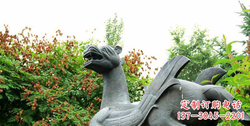 信阳狴犴景观铜雕塑 尊贵品质
