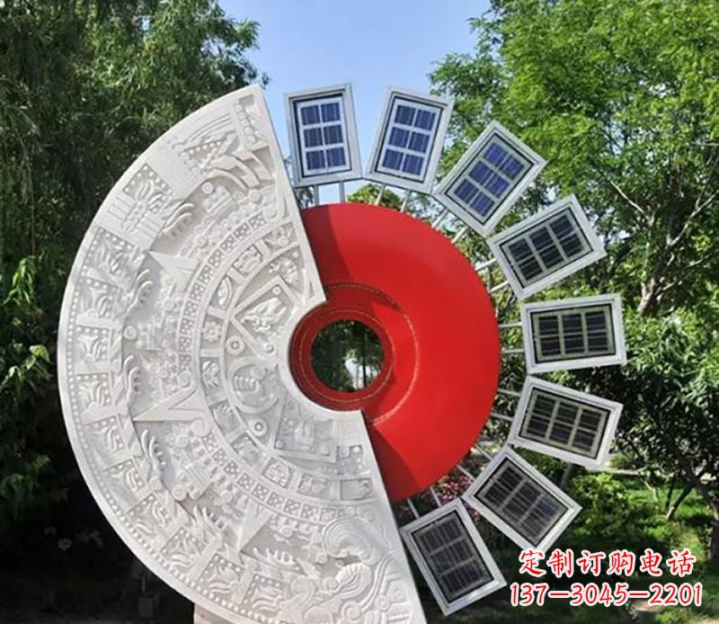 信阳 卓越的不锈钢齿轮雕塑