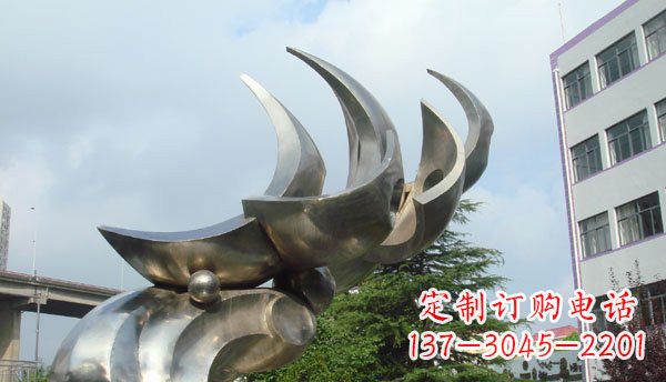 信阳中领雕塑出品不锈钢海鸥雕塑