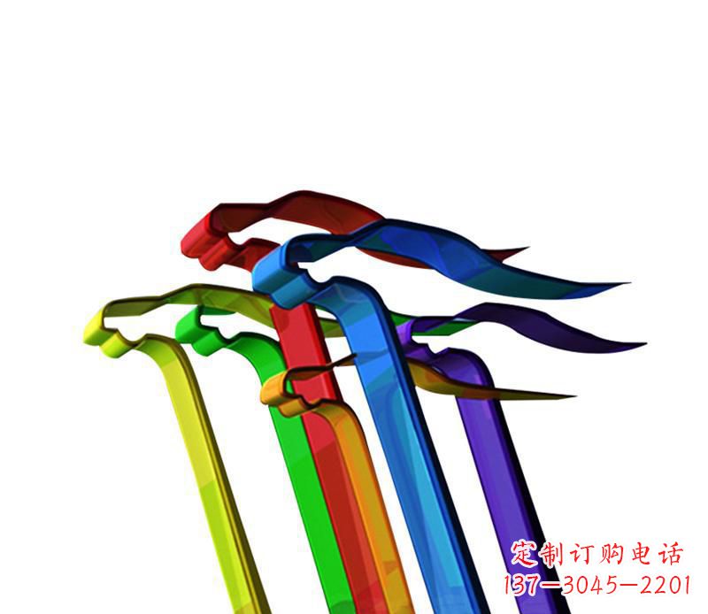 信阳欣赏性强的不锈钢飞翔飘带景观雕塑