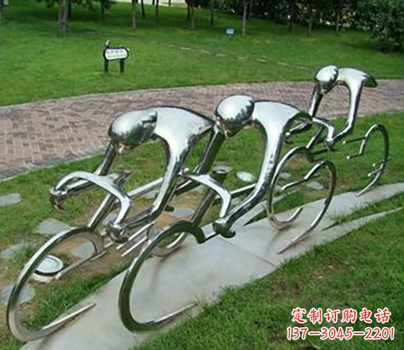 信阳西安中领雕塑——骑行出美好,独自发现!