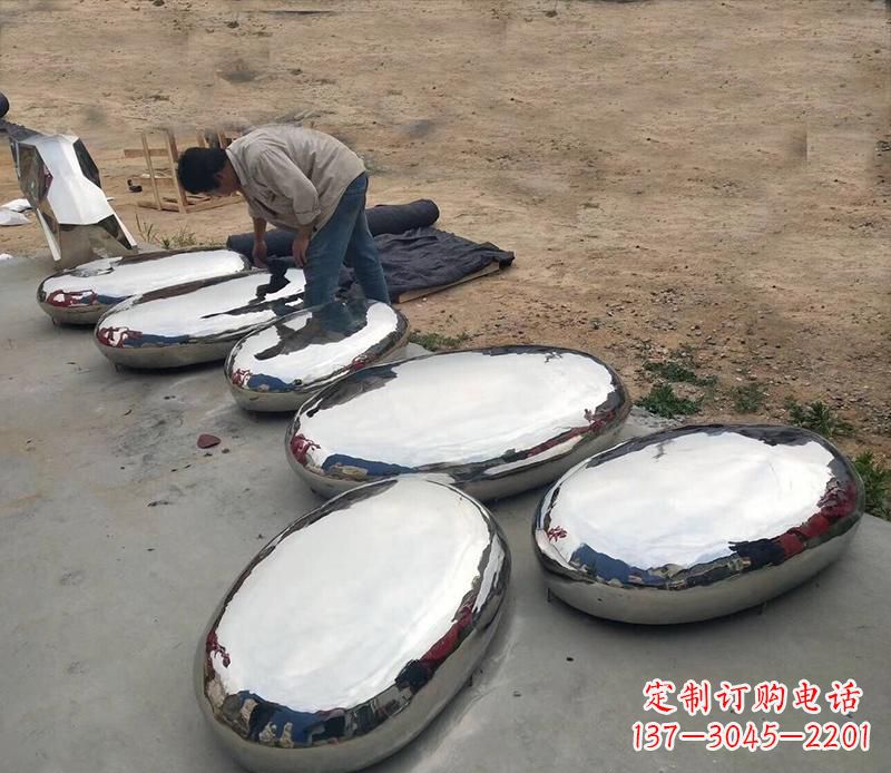 信阳中领雕塑水滴形艺术雕塑