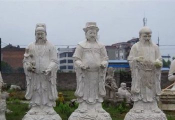 信阳福禄寿神像石雕定制服务