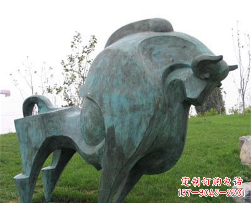 信阳铜雕动物雕塑