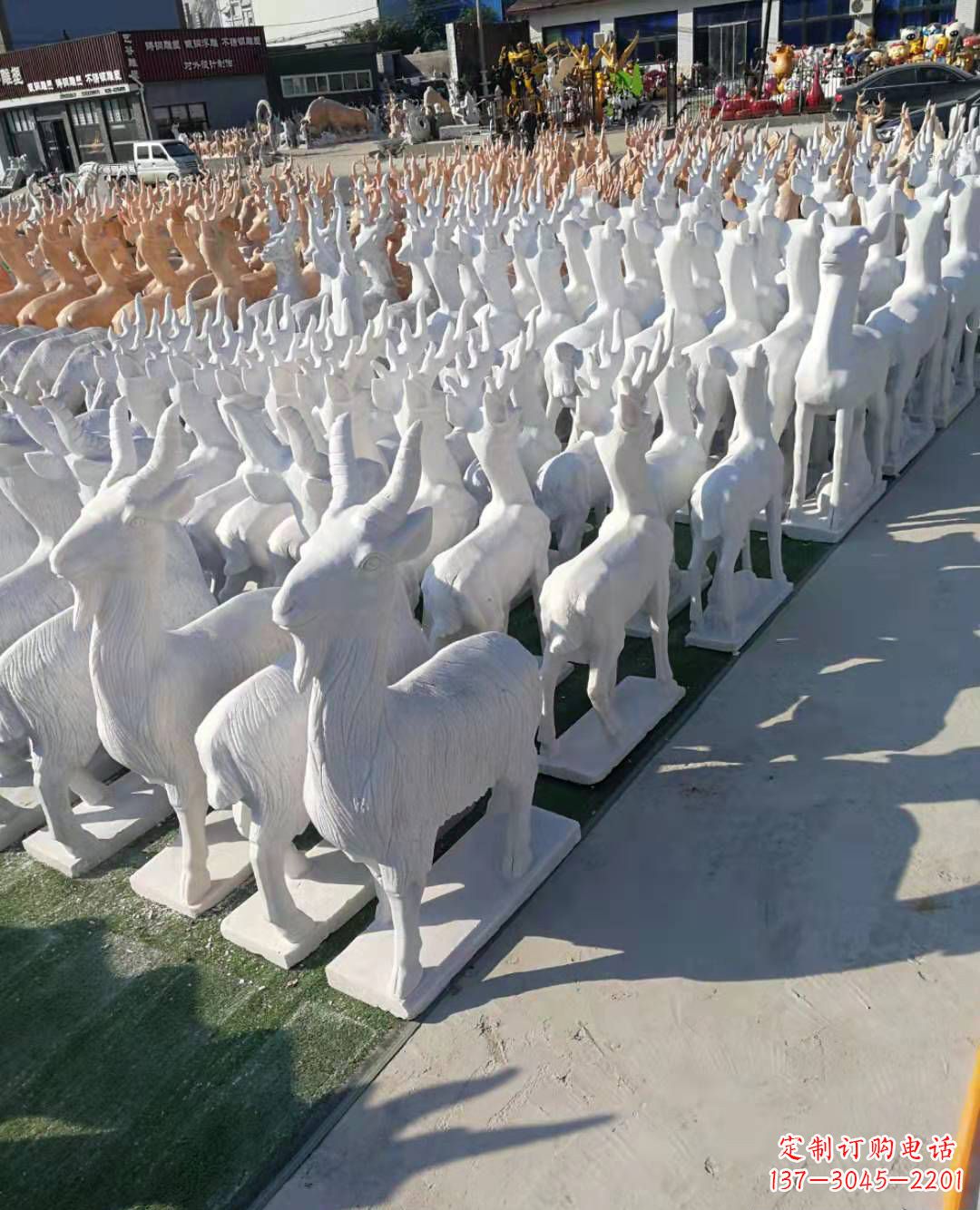 信阳大理石羊雕塑
