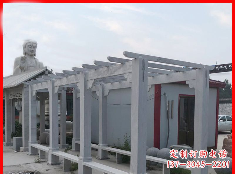 信阳 专业定制公园大理石石雕长廊