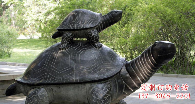 信阳铜质乌龟景观雕塑