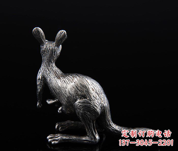 信阳精美的袋鼠铜雕