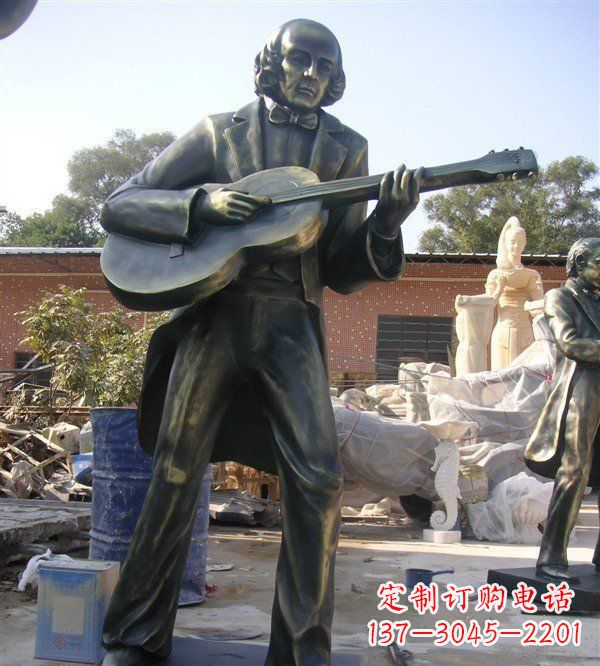 信阳高端精致吉他雕塑