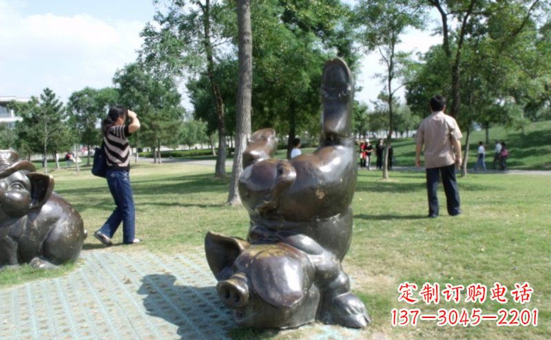 信阳产品名称中领雕塑铜质动物雕塑