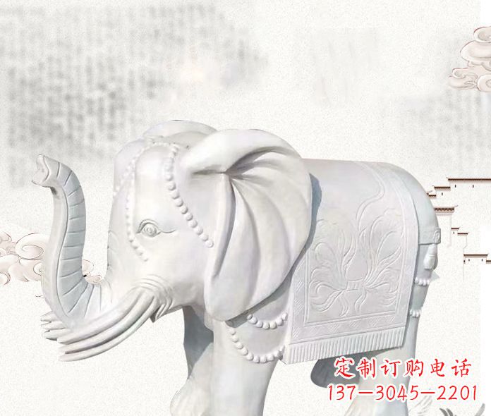 信阳大象雕塑——十分优雅的艺术品