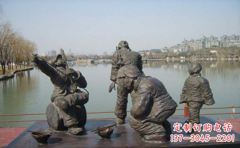 信阳精美中式二胡雕塑