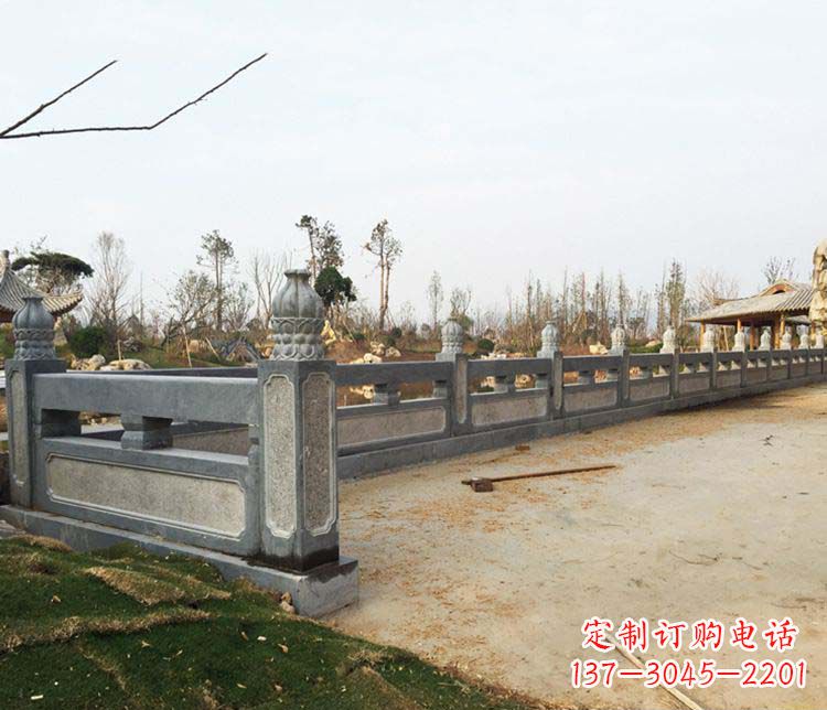 信阳公园仿古石栏板景观石雕