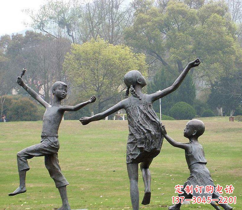 信阳浪漫童年·清新儿童铜雕