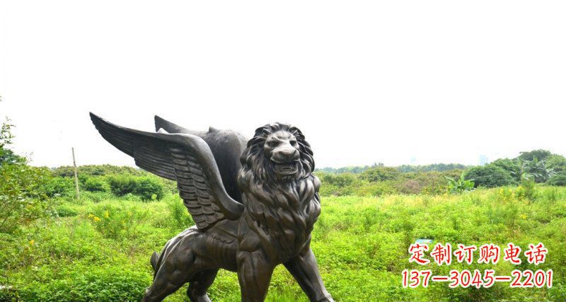 信阳中领雕塑精美的动物铜雕