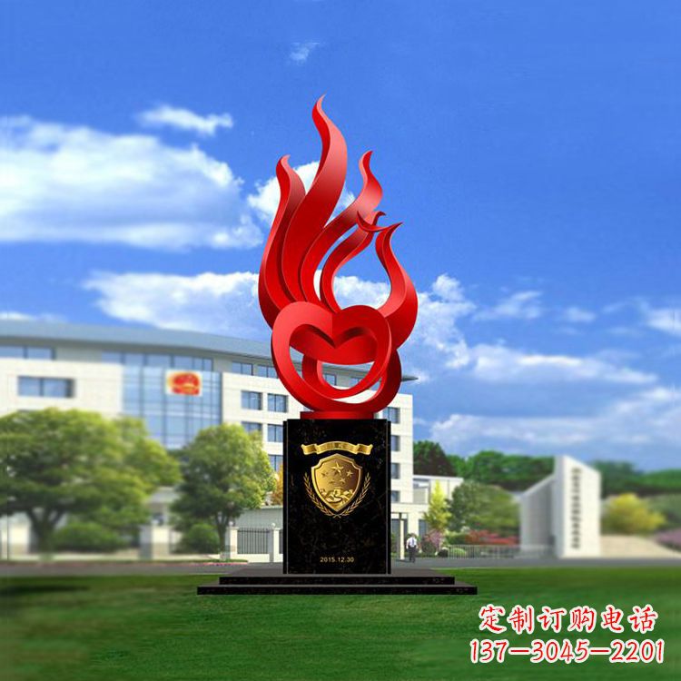 信阳精致凤凰不锈钢雕塑