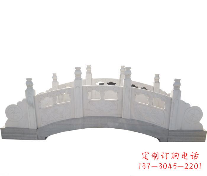 信阳精美汉白玉石拱桥雕塑