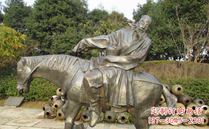 信阳动态骑马雕塑