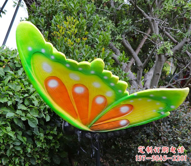 信阳玻璃钢仿真蝴蝶雕塑