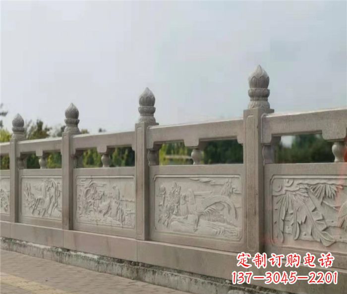 信阳泰山大理石浮雕栏板雕塑
