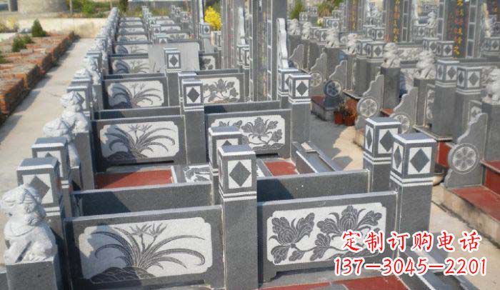 信阳公园景观仿古石栏板 (2)