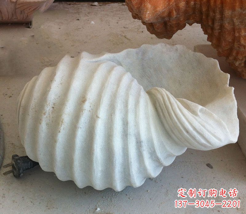 信阳中领雕塑海螺雕塑——为公园景观带来海洋特色