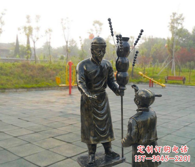 信阳精美仿铜葫芦雕塑