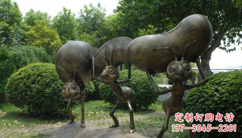信阳精美蚂蚁铜雕塑