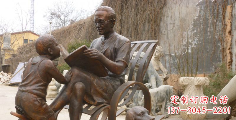 信阳小孩雕塑,带来美好时光