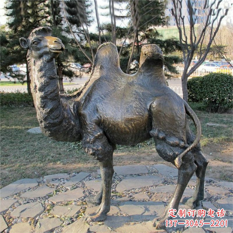 信阳精美绝伦的室内装饰品——骆驼铜雕