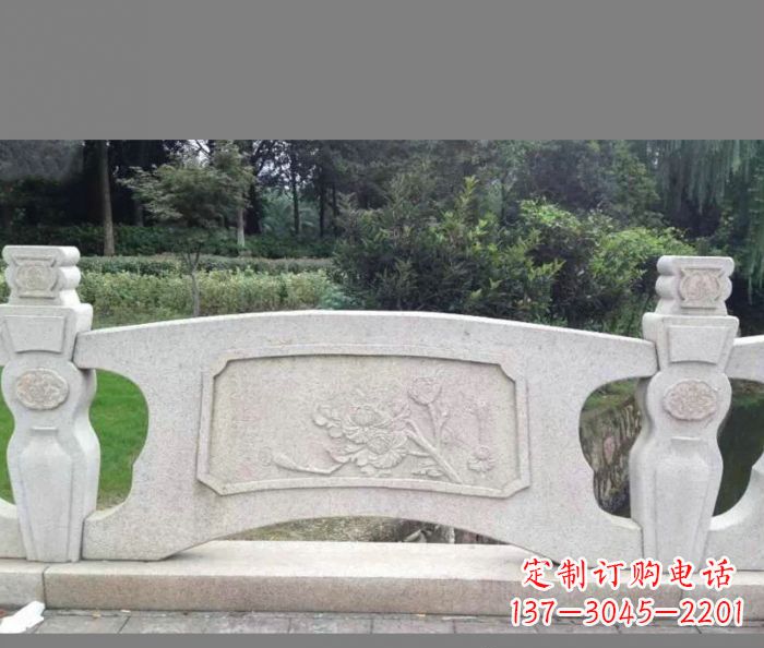 信阳大理石公园石栏板雕塑