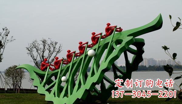 信阳不锈钢树叶雕塑