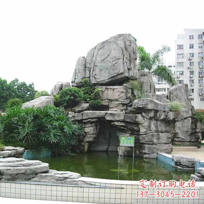 信阳精美假山雕塑