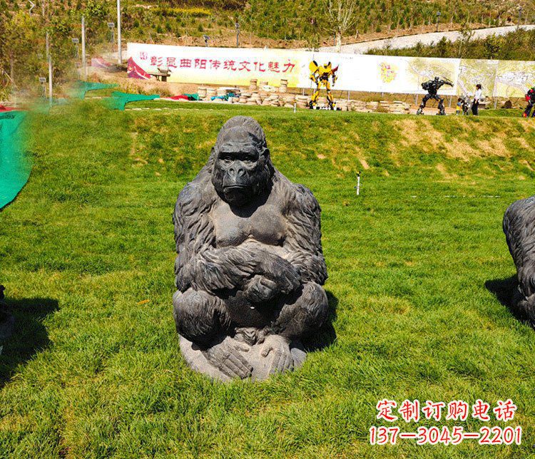 信阳高端铜制巨型大猩猩雕塑