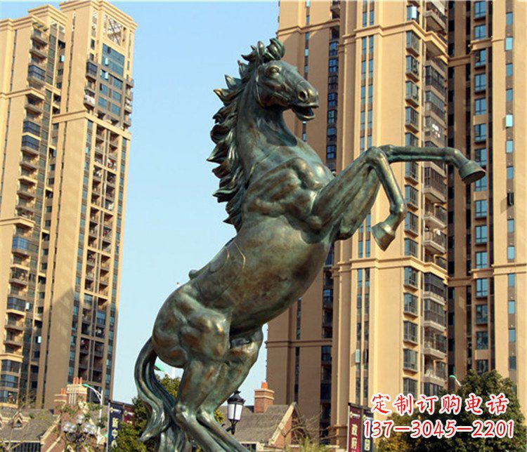 信阳中领雕塑充满细节的动物铜雕
