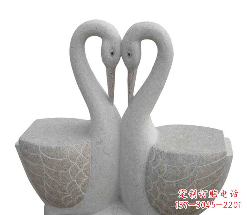 信阳艺术级天鹅石雕