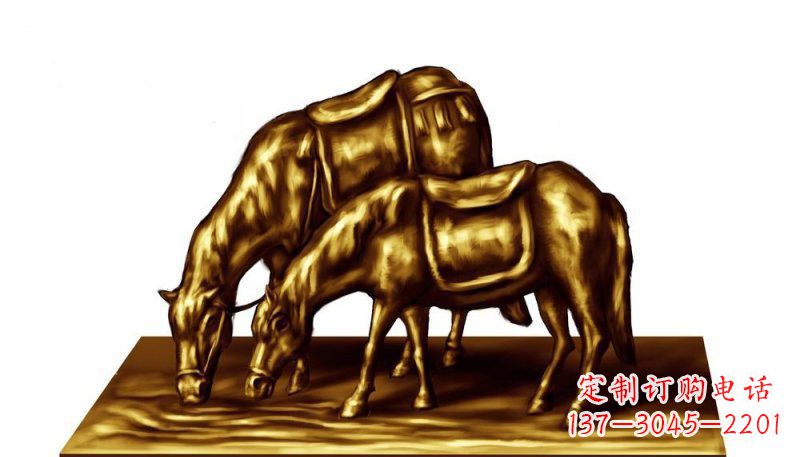 信阳中领雕塑精美铜制动物雕塑