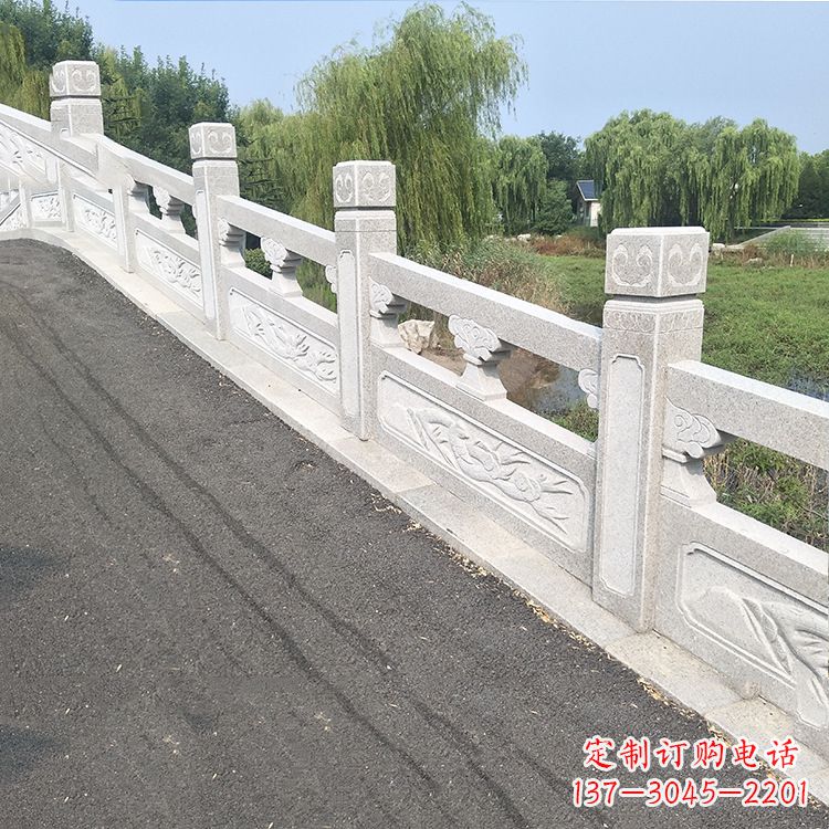 信阳独特的大理石栏杆护栏雕塑,让公园更加精致