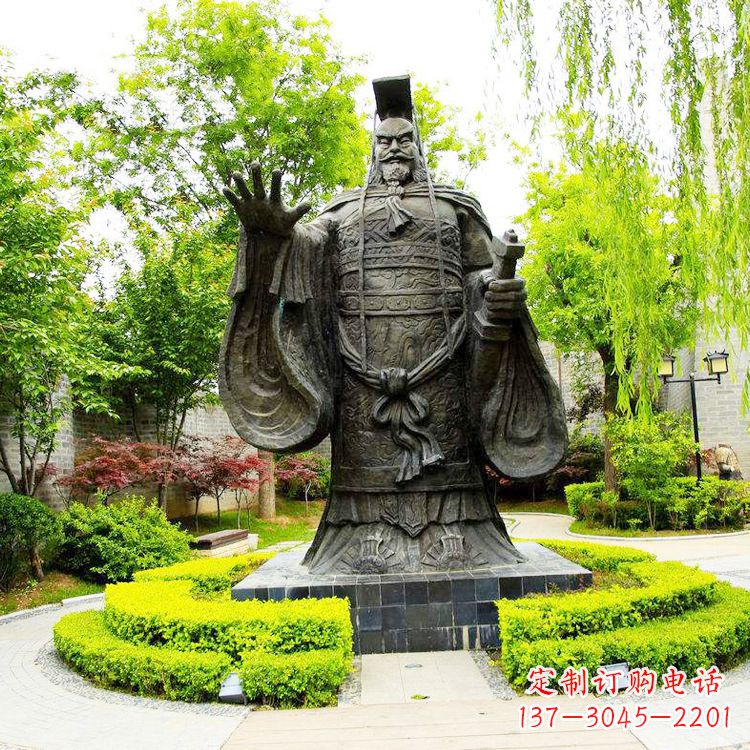 信阳定制秦始皇古代帝王大型雕塑