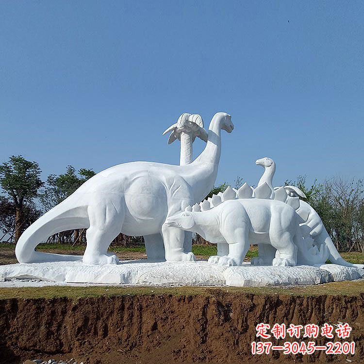 信阳引领艺术风潮的经典恐龙雕塑