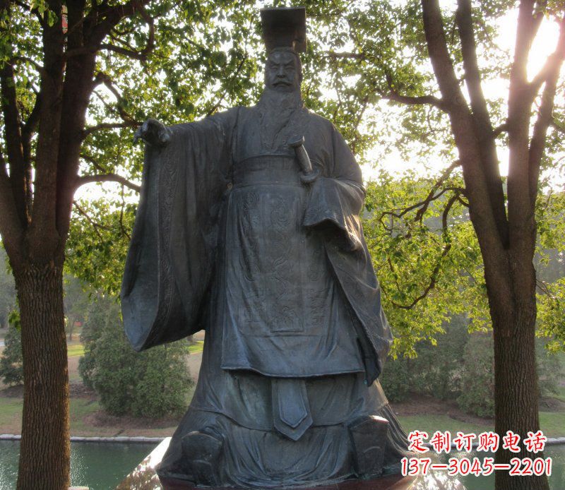 信阳精美刘邦铜雕,历史悠久,每一块都是绝世精品!