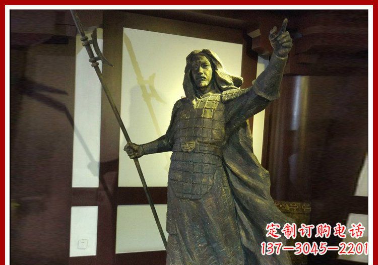 信阳传神的古代名人雕塑